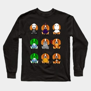 Halloween Shirt English Springer Spaniel Long Sleeve T-Shirt